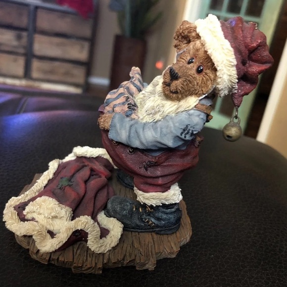 Boyds Bears S. Kringlebeary Santa Wannabe